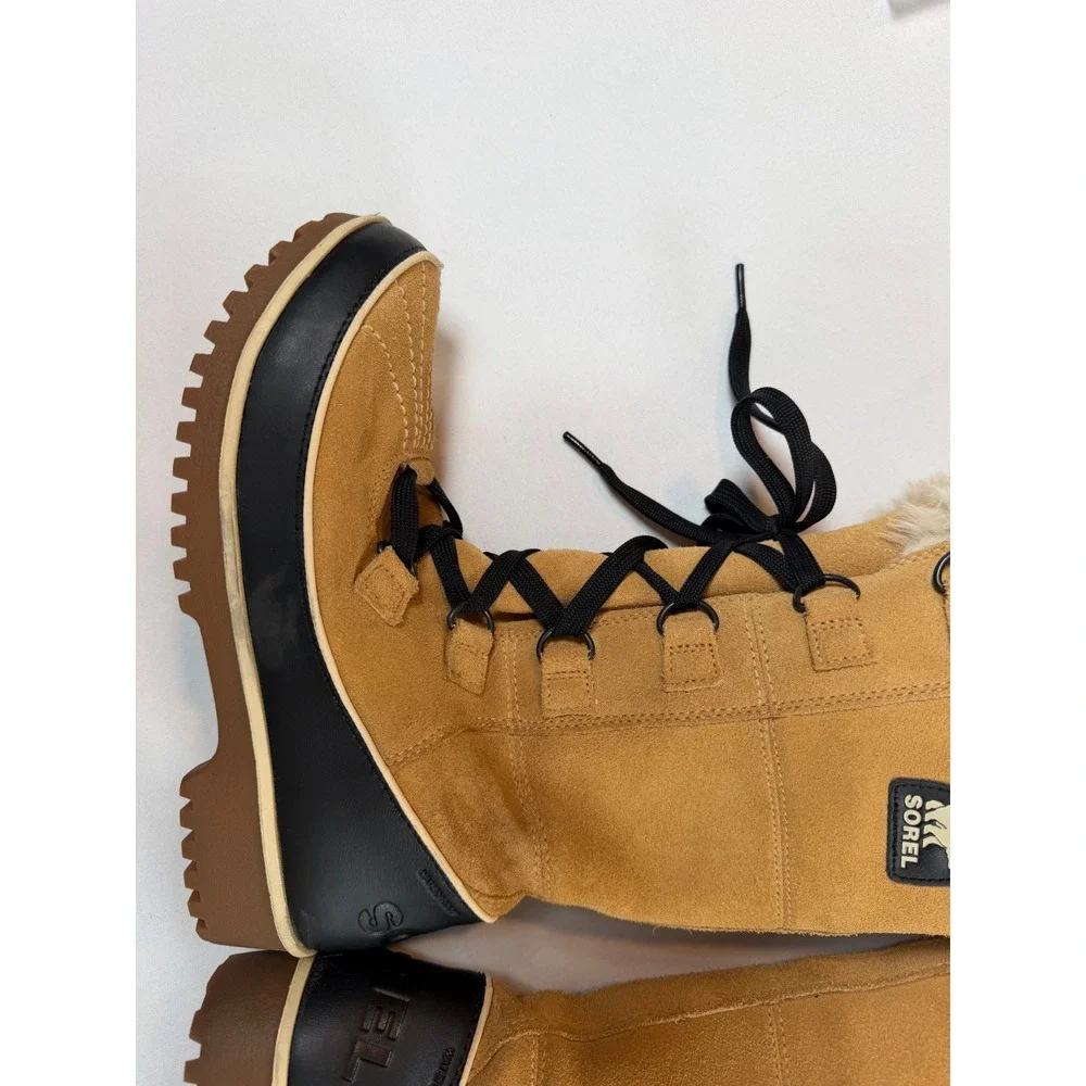 Sorel Tan Tivoli High II Waterproof Winter Boots NL 2093-373 Women's Size‎ 8